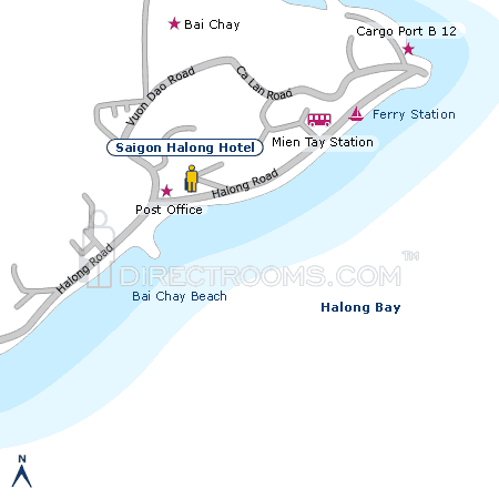 Saigon Halong Hotel map Saigon Halong Hotel map