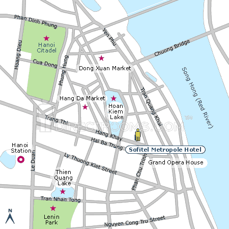 Sofitel Metropole Hotel map