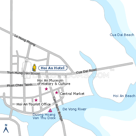 Hoi An Hotel map